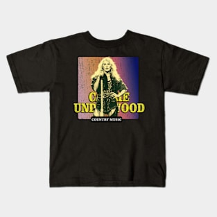 Carrie Underwood - Artdrawing Muisician Kids T-Shirt